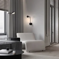 Настенный светильник (бра) Freya FR5549WL-L7B (Черный)