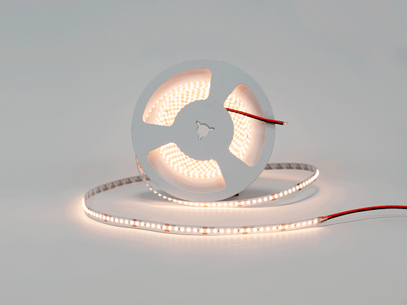 'Светодиодная лента 9Вт/м SWG-DOT168, IP20, 24В, Теплый белый, 3000К. Фото 2