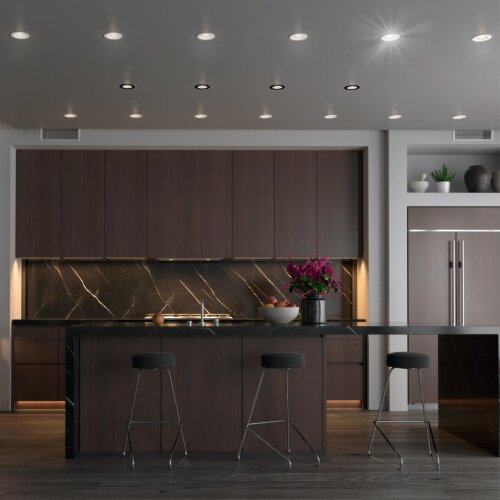 Встраиваемый светодиодный светильник с переключателем цветовой температуры «Novotech» 358948, серия: LANTE. Фото 2.