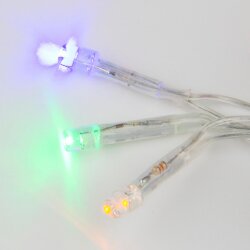 ULD-S1000-090-STA MULTI IP20 Гирлянда светодиодная, 10м, 90 светодиодов, Разноцветный свет, Провод прозрачный