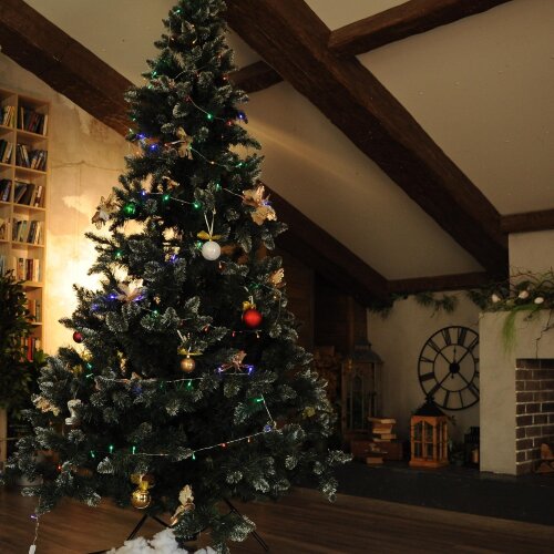 ULD-S1000-090-STA MULTI IP20 Гирлянда светодиодная, 10м, 90 светодиодов, Разноцветный свет, Провод прозрачный - фото 6