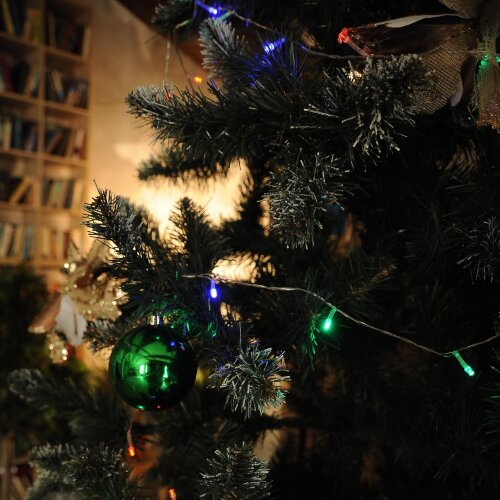 ULD-S1000-090-STA MULTI IP20 Гирлянда светодиодная, 10м, 90 светодиодов, Разноцветный свет, Провод прозрачный - фото 7