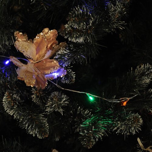 ULD-S1000-090-STA MULTI IP20 Гирлянда светодиодная, 10м, 90 светодиодов, Разноцветный свет, Провод прозрачный - фото 8