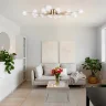 Потолочный светильник Знаменитость / Celebrity (Латунь) FR5242CL-16BS1 - фото 12