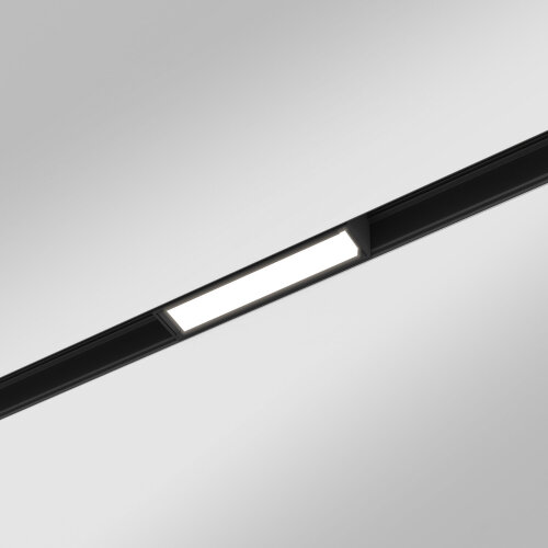 Трековый светильник Slim Magnetic WL01 6W 4200K черный - Фото 2