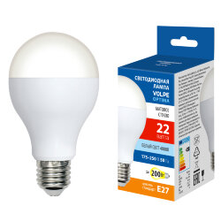 LED-A70-22W-4000K-E27-FR-SLS Лампа светодиодная, Форма A, матовая, Белый свет 4000K