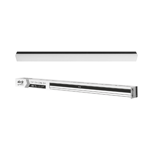 Светильник светодиодный ДБО-ALFA 48Вт 230В 160гр 6500К 4800Лм 100лм/Вт черный IP40 NEOX - Фото