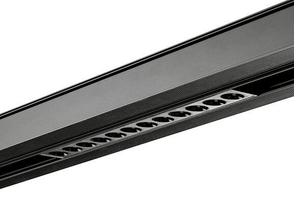 Светильник линейный дарклайт, серия SY-LINK, Черный, 12Вт, IP20, Нейтральный белый (4000К), SY-LINK-220-BL-12-NW - фото