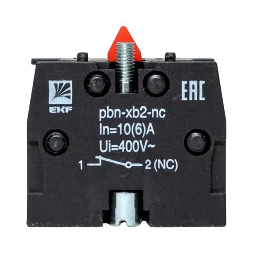 Контакт дополнительный XB-2 NC красн. EKF pbn-xb-2-nc - фото 3