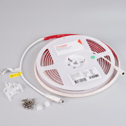 Светодиодная лента герметичная RTW-PSW-А308-12mm 24V Warm3500 (14 W/m, IP67, 2835, 5m) (Arlight, 5 лет) 045294