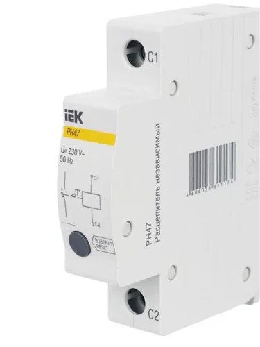 Расцепитель независимый РН47 на DIN-рейку KARAT IEK MVA01D-RN - фото 8