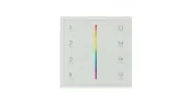 Сенсорная панель T13-1 White IC75 (220V, RGB, 4 zone, DMX512, RF 2.4GHz) - фото I