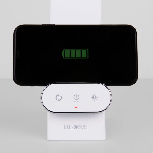 Светодиодная настольная лампа с беспроводной зарядкой - Фото 6