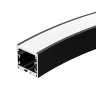Профиль SL-ARC-3535-D800-A90 BLACK (630мм, дуга 1 из 4) (Arlight, Алюминий) 027638 - фото