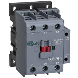 Контактор КМ-102 3п 80А кат. 230В AC 1НО+1НЗ AC-3 AC-4 DEKraft 22009DEK