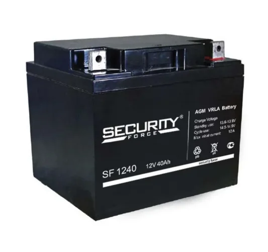 Аккумулятор ОПС 12В 40А.ч SF 1240 Security Force 4614030010011 - фото