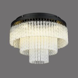 Люстра потолочная «LUMION» 6576/11CR, серия: SPIRALS (крепление на планке) - -