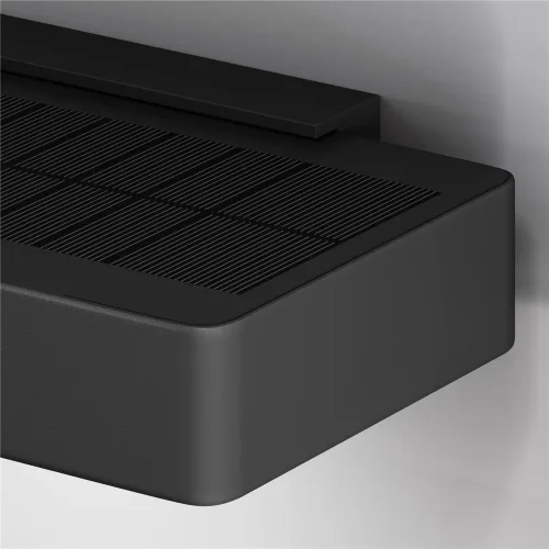 Настенный светильник (бра) Pir 3000K 2Вт IP 54 (Графит) - фото 7