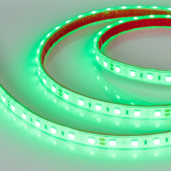 Светодиодная лента герметичная RTW-PFS-В60-13mm 24V Green (14.4 W/m, IP68, 5060, 5m) (Arlight) 033789
