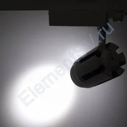 Светодиодный светильник трековый JH-GD001 4L 4L29 (30W, 220V, 15-60deg, white, белый корпус)
