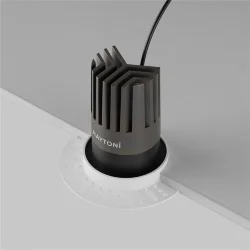 Встраиваемый светильник Dip Height 3000K 15Вт 50° (Черный)