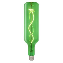 LED-SF21-5W-SOHO-E27-CW GREEN GLS77GR Лампа светодиодная SOHO, Зелёная колба, Спиральный филамент