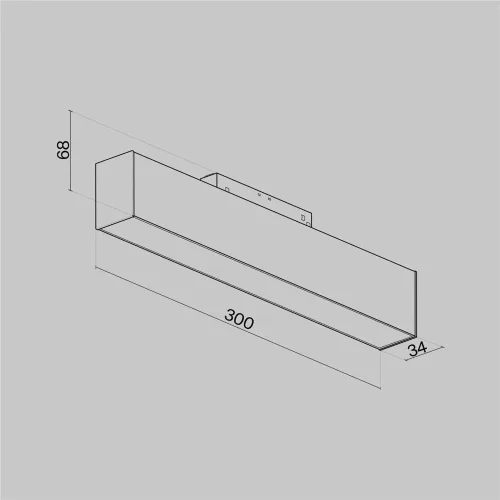 Трековый светильник Basis S35 3000K 12Вт 120° (Черный) - фото 6