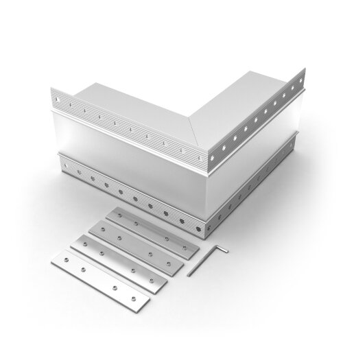 Угол SL-LINIA55-FANTOM внешний (Arlight, Металл) - фото 1