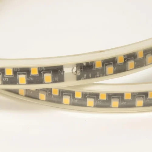 Светодиодная лента 406DW 220V 4040 160 Led/m day white IP68 - фото I