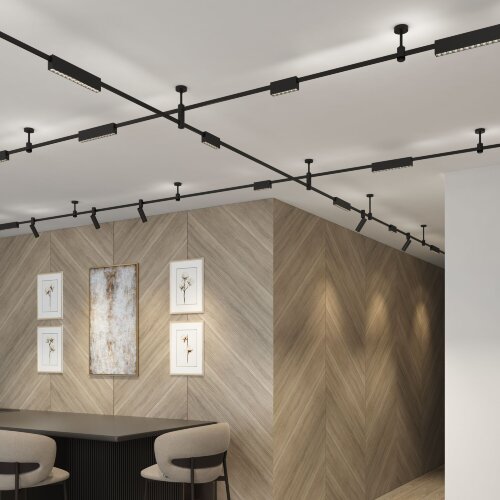 Esthetic Magnetic Трековый светильник 6W 3000K (чёрный) - Фото 4