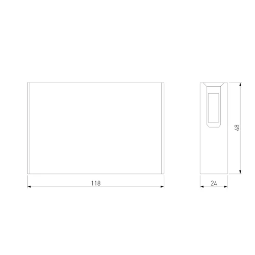 Esthetic Magnetic Трековый светильник 6W 3000K (чёрный) 85120/01 - фото 7