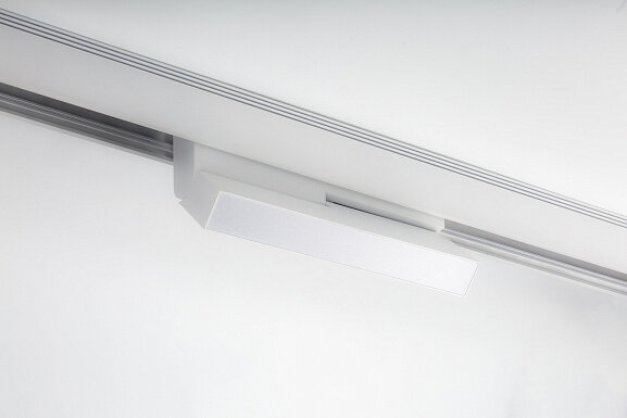 Светильник для трека SY черный, 20Вт, 3000К, SY-601256F-20-WH-WW. Фото 2