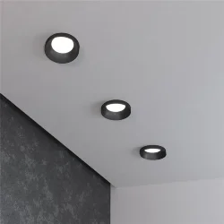 Встраиваемый точечный светильник 111 MR16 черный (053336)