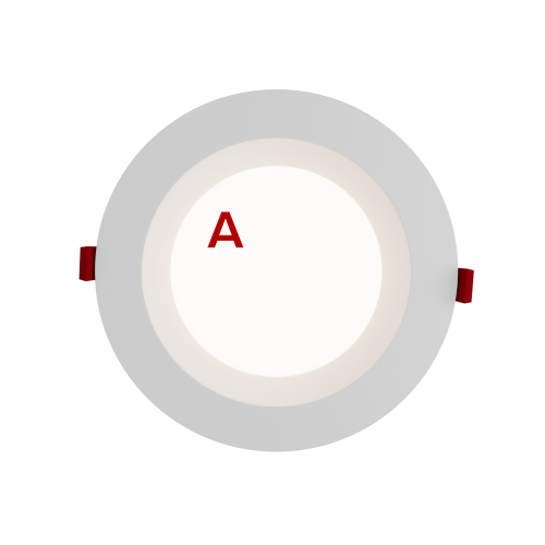Светильник WOLTA PRO ДАУНЛАЙТ Ra90 ДВО06-24-041-3К-90 с БАП ЕМ1 Матовый - фото 1.