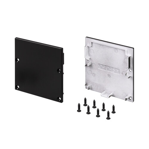 Заглушка SL-LINE-5050-S BLACK (Arlight, Пластик) - фото 1