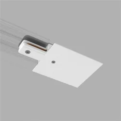 Ввод питания и заглушка торцевая для однофазного встраиваемого шинопровода белый TRPF-1-WH (049561)