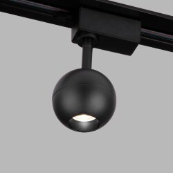 Трековый светодиодный светильник для однофазного шинопровода Ball Черный 8W 4200K LTB76