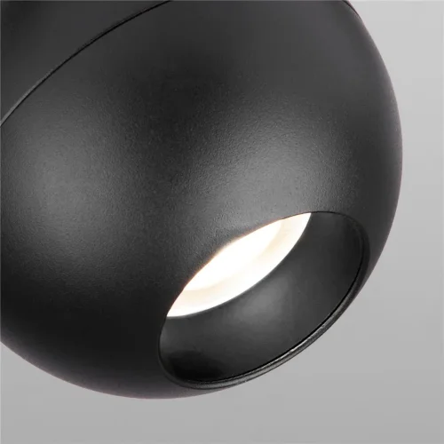 Трековый светодиодный светильник для однофазного шинопровода Ball Черный 8W 4200K LTB76 - фото 4