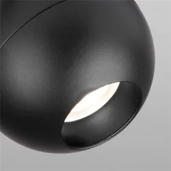 Трековый светодиодный светильник для однофазного шинопровода Ball Черный 8W 4200K LTB76 (053741)