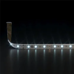 Светодиодная лента 24 В 4,8 Вт/м 60 Led/м 2835 IP65, холодный белый 6500K, 5 м Лента светодиодная 24V 4,8W 60Led 2835 IP65 холодный белый, 5м