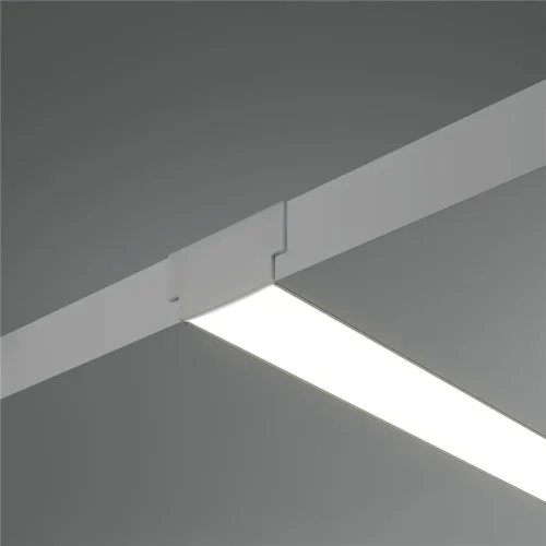 Алюминиевый профиль встраиваемый скрытого монтажа 61×14 (Серебро, 2 м), ALM-6114-S-2M (Серебро) - фото 3