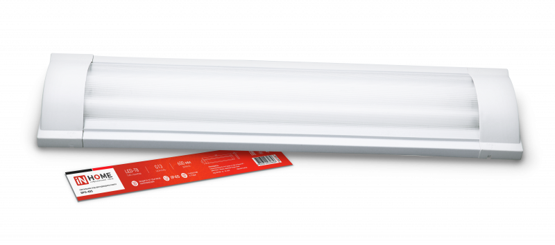 Светильник под светодиодную лампу SPO-405 2xLED-Т8-600 G13 IP40 600мм IN HOME - Фото 2