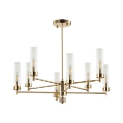 Люстра на штанге «LUMION» 5274/8C, серия: KAMILLA (крепление на планке) - -