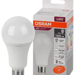Лампа светодиодная LV 20SW/4000K (=150W) E27 | LED Value 2Y | Груша | - OSRAM