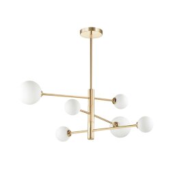 Люстра на штанге «LUMION» 4418/6C, дизайн: Модерн, серия: ESTELLE (крепление на планке)