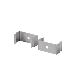 Комплект креплений (для профиля 25×42 и 35x51) 4 шт., ALM-2542-MT (Серебро)