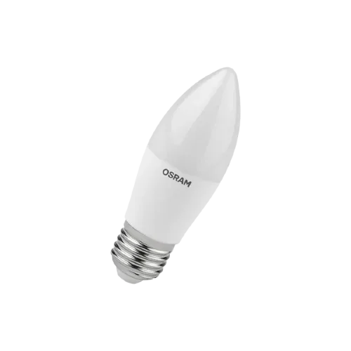 Лампа светодиодная LV 12SW/3000K (=100W) E27 | LED Value 2Y | Свеча | - OSRAM. Фото