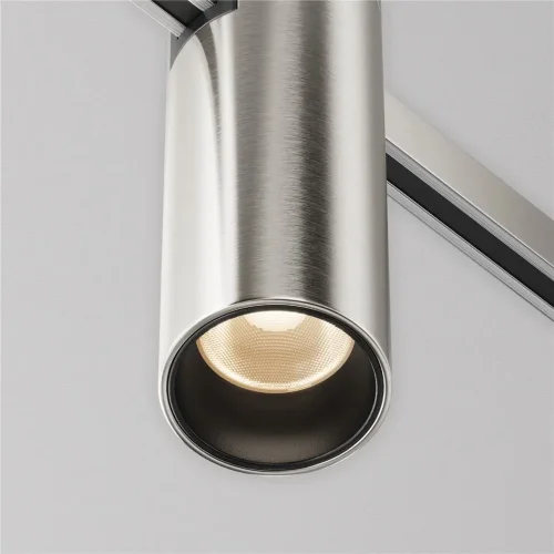 Трековый светильник Focus Led Flarity 3000K 5Вт 34° (Платина) - фото 2