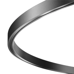 Шинопровод круглый 800мм Flarity черный (Черный) TRX154-R-D800-B