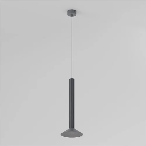 Светильник подвесной светодиодный Fest 7W 3000K графит 50315 LED - фото 2